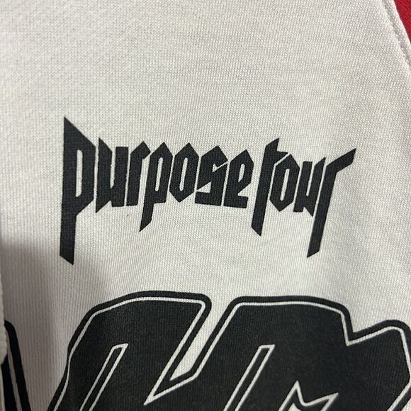 🔥🔥 JUSTIN BIEBER STADIUM TOUR Hoodie - EXCELLENT Condition- Men Sz M 🔥🔥 - Picture 5 of 12